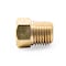 Camco LP FITTING, 1/4IN M NPT X 1/4IN F INVERTED FLARE W/CHECK VALVE 59954 - alternate 8